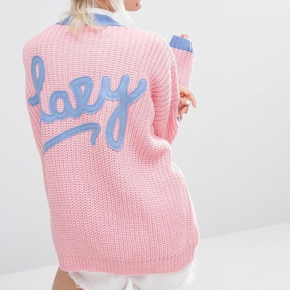 lazy oaf cardigan